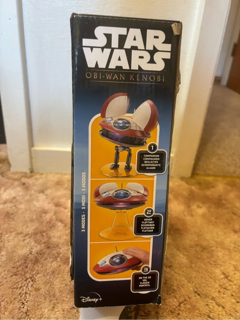 Hasbro Star Wars LO-LA59 Animatronic Droid in Red and White Dated 2022 NIB